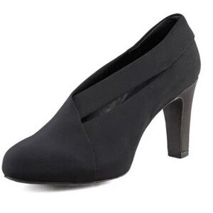 Eileen Fisher Peek Stretch Grosgrain Ankle Booties, Size 11